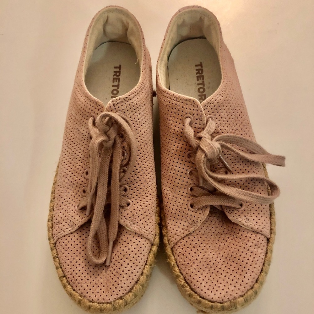 Tretorn Dusty Rose Espadrille Sneakers